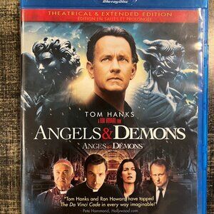 Angels and Demons 2009 Blu-Ray (3-Disc Theatrical & Extended Edition)